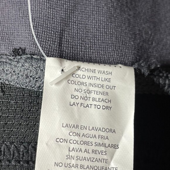 NEW Fabletics Pants Womens Medium gray black ponte knit athletic leggings - Picture 8 of 11